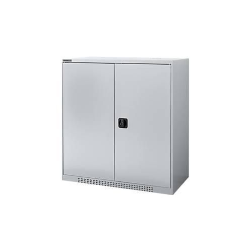4051273791603 - Genius Flügeltürschrank FS 3 OH abschließbar 2 Fachböden bis 450 kg B 1055 mm Stahl weißaluminium RAL 9006 weißaluminium RAL 9006 4051273791603 - Genius Flügeltürschrank FS 3 OH abschließbar 2 Fachböden bis 450 kg B 1055 mm Stahl weißaluminium RAL 9006 weißaluminium RAL 9006