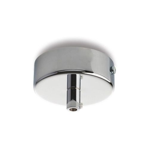 8050713219574 - Bonetti Illumina - Rosone multicavo in ferro cromato diametro 8 con 1 foro H3 - Ø8