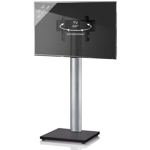 4012246170276 - TV Standfuß Alu Fernseh Ständer Maße ca H 174 x B 68 x T 54 cm – Onu