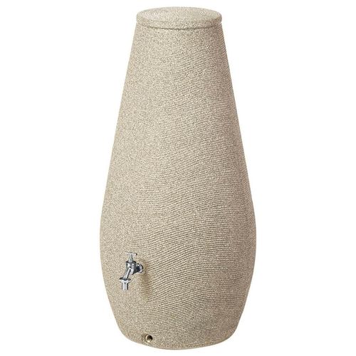 5905197568409 - Regenwassertank DROP beige (sandstein) H1205cm Ø57cm Kunststoff Regentonnen 5905197568409 - Regenwassertank DROP beige (sandstein) H1205cm Ø57cm Kunststoff Regentonnen