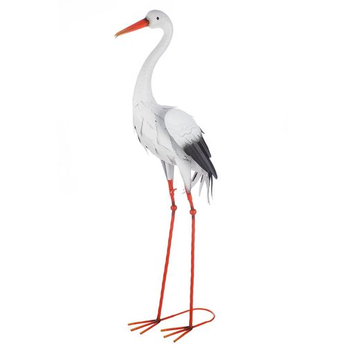 4063387697597 - Tierfigur GILDE Storch Adebar Dekofiguren Gr B H T 295 cm x 54 cm x 9 cm weiß Weihnachtsengel Weihnachtsfiguren