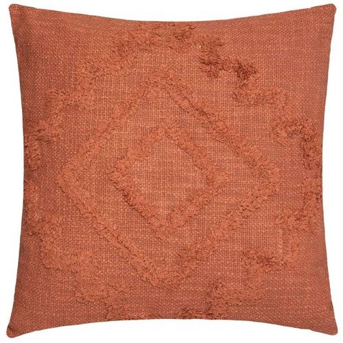 3560233808837 - Kissen Inca aus getufteter Baumwolle in Terrakotta 40x40 cm - Atmosphera créateur dintérieur