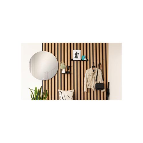 4058166299857 - Regal für Akustikpaneel resona Schwarz Maße 25 x 112 x 75 cm Akustikpaneel Entdecke Unser Vielseitiges - Home Deluxe