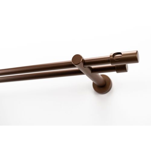 9002777348911 - Gardinenstange GARESA PANDRI Gardinenstangen Gr L 100 cm Ø 20 mm 2 läufig braun (bronzefarben) Gardinenstangen nach Maß einfache mit Verbinder verlängerbar ohne Ringe 9002777348911 - Gardinenstange GARESA PANDRI Gardinenstangen Gr L 100 cm Ø 20 mm 2 läufig braun (bronzefarben) Gardinenstangen nach Maß einfache mit Verbinder verlängerbar ohne Ringe