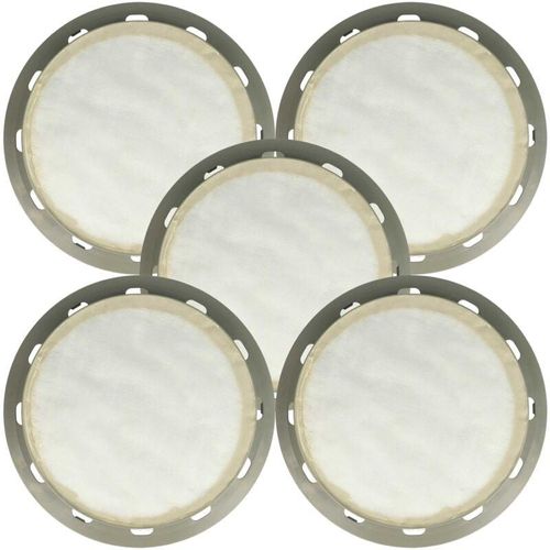 4069099659038 - Vhbw - 5x Staubsaugerfilter kompatibel mit Electrolux z 951 Pro z 950 z 970 z 955 z 990 z 951 Staubsauger - HEPA-Filter Grau Weiß