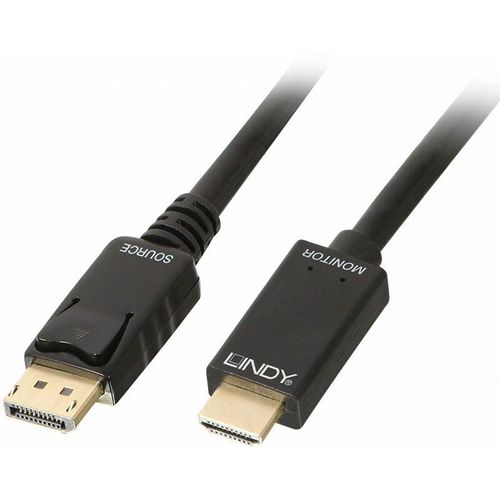 4002888369237 - LINDY DisplayPort HDMI Adapterkabel DisplayPort Stecker HDMI-A Stecker 300 m Schwarz 36923 DisplayPort-Kabel 4002888369237 - LINDY DisplayPort HDMI Adapterkabel DisplayPort Stecker HDMI-A Stecker 300 m Schwarz 36923 DisplayPort-Kabel