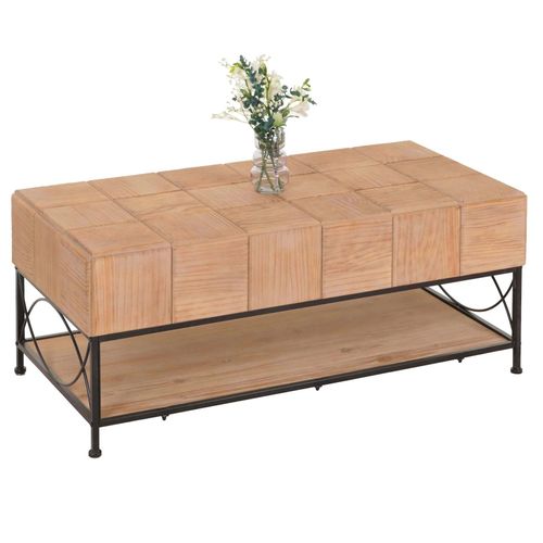 4057651830735 - Couchtisch MCW-N30 Wohnzimmertisch Tisch Sofatisch Beistelltisch Ablage Massiv-Holz MDF 51x120x61cm 4057651830735 - Couchtisch MCW-N30 Wohnzimmertisch Tisch Sofatisch Beistelltisch Ablage Massiv-Holz MDF 51x120x61cm