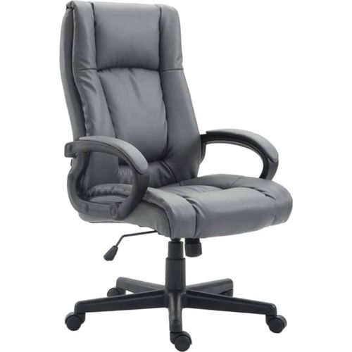 4251380453818 - Bürostuhl XL Sparta Mit Kunstlederbezug I Chefsessel Mit Wippmechanismus I Drehstuhl Mit Armlehnen l Belastbarkeit Bis 140 KG 4251380453818 - Bürostuhl XL Sparta Mit Kunstlederbezug I Chefsessel Mit Wippmechanismus I Drehstuhl Mit Armlehnen l Belastbarkeit Bis 140 KG