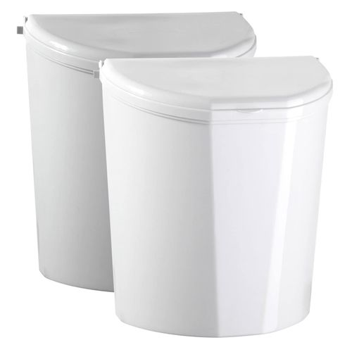 8022068060729 - Pillar XL Abfalleimer Halterung Müll Tonne Eimer Kompakt Caravan Camping Farbe Weiß 8022068060729 - Pillar XL Abfalleimer Halterung Müll Tonne Eimer Kompakt Caravan Camping Farbe Weiß