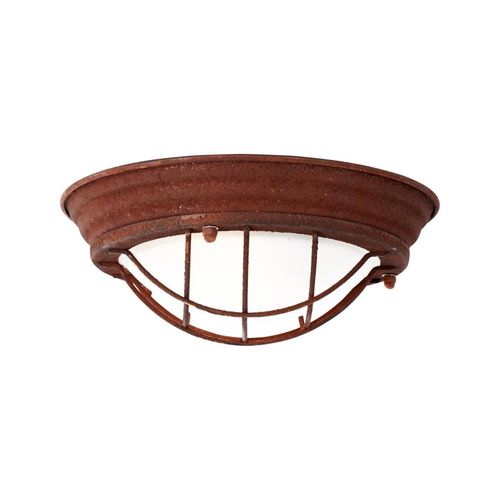4004353285424 - BRILLIANT Lampe Typhoon Wand- und Deckenleuchte 29cm rostfarbend weiß 1x A60 E27 40W geeignet für Normallampen (nicht enthalten) Für LED-Leuchtmittel geeignet 4004353285424 - BRILLIANT Lampe Typhoon Wand- und Deckenleuchte 29cm rostfarbend weiß 1x A60 E27 40W geeignet für Normallampen (nicht enthalten) Für LED-Leuchtmittel geeignet