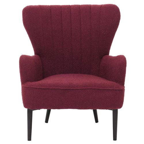 4057651830957 - Lounge-Sessel MCW-K37 Cocktail- Ohrensessel Polsterstuhl Retro Vintage Stoff Bouclé (600g m²) Öko-Tex ~ bordeaux 4057651830957 - Lounge-Sessel MCW-K37 Cocktail- Ohrensessel Polsterstuhl Retro Vintage Stoff Bouclé (600g m²) Öko-Tex ~ bordeaux