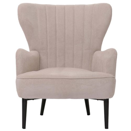 4057651692944 - Lounge-Sessel MCW-K37 Cocktail- Ohrensessel Polsterstuhl Retro Vintage Stoff Cord (290g m²) Öko-Tex ~ beige 4057651692944 - Lounge-Sessel MCW-K37 Cocktail- Ohrensessel Polsterstuhl Retro Vintage Stoff Cord (290g m²) Öko-Tex ~ beige