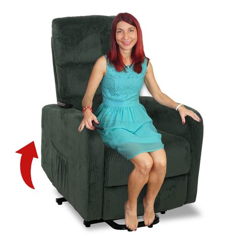 4057651692302 - Fernsehsessel MCW-K62 Relaxsessel TV-Sessel Liege Liegefunktion Aufstehhilfe Metall Stofff Textil Cord ~ grün 4057651692302 - Fernsehsessel MCW-K62 Relaxsessel TV-Sessel Liege Liegefunktion Aufstehhilfe Metall Stofff Textil Cord ~ grün