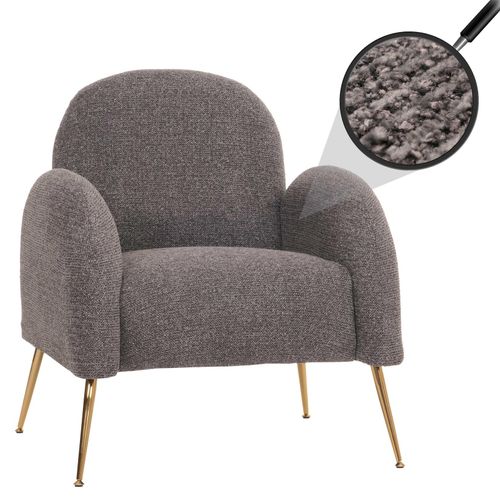 4057651664941 - Lounge-Sessel MCW-N69 Cocktailsessel Sessel Retro Nosagfederung Stoff Textil Chenille ~ dunkelgrau 4057651664941 - Lounge-Sessel MCW-N69 Cocktailsessel Sessel Retro Nosagfederung Stoff Textil Chenille ~ dunkelgrau