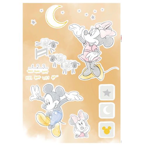 4036834179106 - KOMAR Wandtattoo Counting Sheeps Wandtattoos 50x70 cm (Breite x Höhe) selbstklebendes Wandtattoo Gr B H 50 cm x 70 cm Kinder-Comic gelb (gelb weiß) Wandtattoos Wandsticker 4036834179106 - KOMAR Wandtattoo Counting Sheeps Wandtattoos 50x70 cm (Breite x Höhe) selbstklebendes Wandtattoo Gr B H 50 cm x 70 cm Kinder-Comic gelb (gelb weiß) Wandtattoos Wandsticker