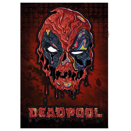 4036834179151 - KOMAR Wandtattoo Deadpool Meltpool Wandtattoos 50x70 cm (Breite x Höhe) selbstklebendes Wandtattoo Gr B H 50 cm x 70 cm Kinder-Comic schwarz (schwarz rot) Wandtattoos Wandsticker 4036834179151 - KOMAR Wandtattoo Deadpool Meltpool Wandtattoos 50x70 cm (Breite x Höhe) selbstklebendes Wandtattoo Gr B H 50 cm x 70 cm Kinder-Comic schwarz (schwarz rot) Wandtattoos Wandsticker