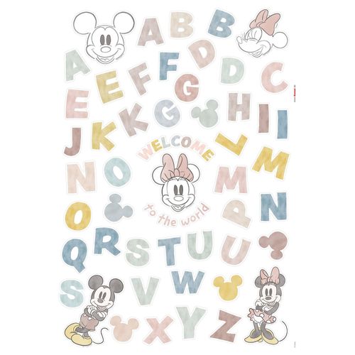 4036834179113 - KOMAR Wandtattoo Mickey Alphabet Wandtattoos 50x70 cm (Breite x Höhe) selbstklebendes Wandtattoo Gr B H 50 cm x 70 cm Kinder-Comic bunt (braun blau gelb weiß) Wandtattoos Wandsticker 4036834179113 - KOMAR Wandtattoo Mickey Alphabet Wandtattoos 50x70 cm (Breite x Höhe) selbstklebendes Wandtattoo Gr B H 50 cm x 70 cm Kinder-Comic bunt (braun blau gelb weiß) Wandtattoos Wandsticker