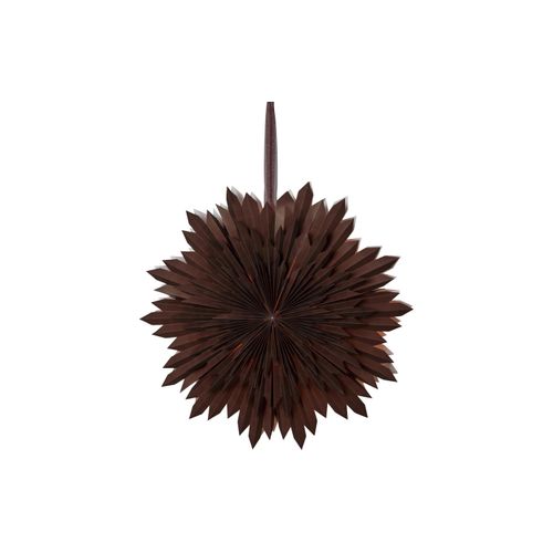 7391482050489 - Star Trading - Star Papierstern Ice braun zerknittertes Papier