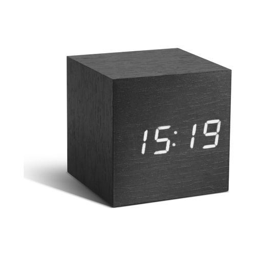 0700900316453 - Wecker »Gingko Cube Black«