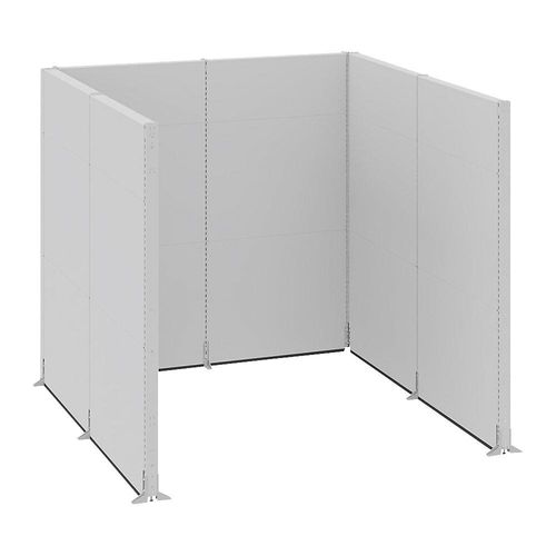 4024733706516 - Akustik-Stellwand Büro Industrie Komplettmodule LxBxH 2730 x 2630 x 2500 mm 4024733706516 - Akustik-Stellwand Büro Industrie Komplettmodule LxBxH 2730 x 2630 x 2500 mm