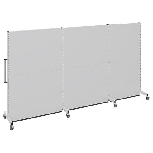 4024733706257 - Mobile Akustikwand für Industrie und Büro LxBxH 3500 x 740 x 2021 mm