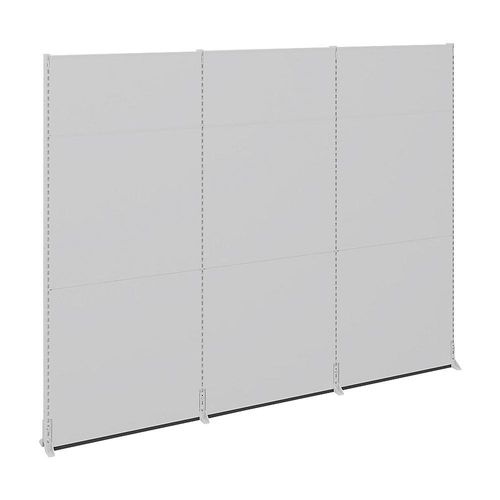 4024733706394 - Akustik-Stellwand Büro Industrie Einzel-Stellwände LxBxH 3030 x 276 x 2500 mm