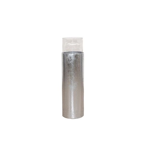 4046884057224 - Möbel Direkt Online - Bodenwindlicht Edda silber 51 cm