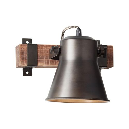 4004353356230 - Lampe Plow Wandspot schwarz stahl 1x A60 E27 10W geeignet für Normallampen (nicht enthalten) Kopf schwenkbar - schwarz - Brilliant 4004353356230 - Lampe Plow Wandspot schwarz stahl 1x A60 E27 10W geeignet für Normallampen (nicht enthalten) Kopf schwenkbar - schwarz - Brilliant