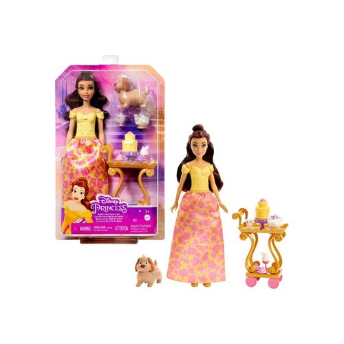 0194735120475 - HLW20 - Disney Princess - Belles Teeparty inkl Teewagen und Zubehör