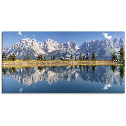 4062144640012 - Wandbild ARTLAND Kaisergebirge Tirol Bilder Gr B H 150 cm x 75 cm Leinwandbild Berge & Alpenbilder Querformat 1 St blau Kunstdrucke als Alubild Leinwandbild Wandaufkleber oder Poster in versch Größen 4062144640012 - Wandbild ARTLAND Kaisergebirge Tirol Bilder Gr B H 150 cm x 75 cm Leinwandbild Berge & Alpenbilder Querformat 1 St blau Kunstdrucke als Alubild Leinwandbild Wandaufkleber oder Poster in versch Größen