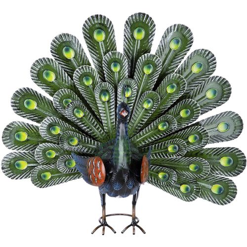 4063387675649 - Tierfigur GILDE Pfau Fächer Dekofiguren Gr B H T 58 cm x 51 cm x 22 cm Tier bunt Tierfiguren 4063387675649 - Tierfigur GILDE Pfau Fächer Dekofiguren Gr B H T 58 cm x 51 cm x 22 cm Tier bunt Tierfiguren