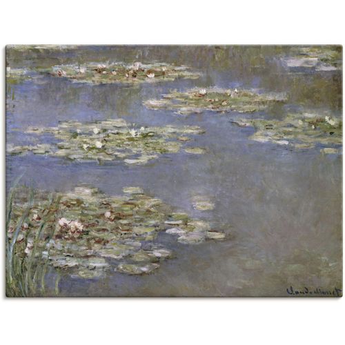 4055327111966 - Wandbild ARTLAND Seerosen Um 1905 Bilder Gr B H 120 cm x 90 cm Leinwandbild Blumen 1 St grün Bild Poster Bilder als Leinwandbild Wandaufkleber oder in versch Größen 4055327111966 - Wandbild ARTLAND Seerosen Um 1905 Bilder Gr B H 120 cm x 90 cm Leinwandbild Blumen 1 St grün Bild Poster Bilder als Leinwandbild Wandaufkleber oder in versch Größen