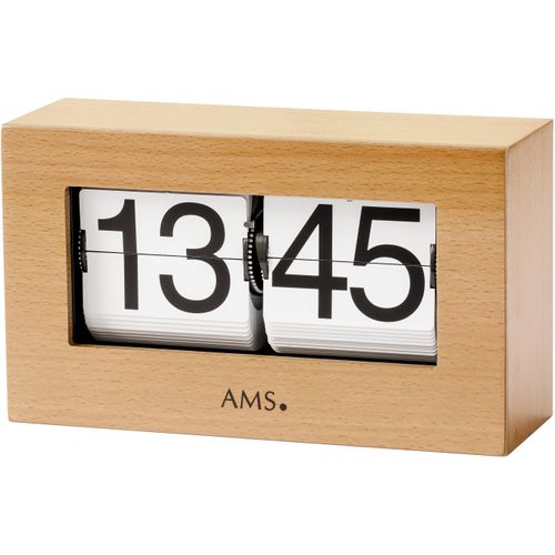 4037445154698 - Tischuhr AMS T1175 18 braun (buchefarben) Tischuhren Büro Wohnzimmer Esszimmer Holz buchefarben 4037445154698 - Tischuhr AMS T1175 18 braun (buchefarben) Tischuhren Büro Wohnzimmer Esszimmer Holz buchefarben