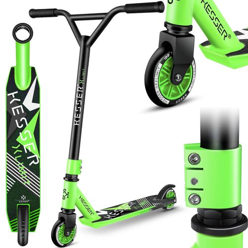 4260692717761 - KESSER® Scooter Funscooter Stuntscooter X-Limit - 360° Lenkung mit ABEC 9 Kugellagern 100 mm PU Räder Robuster Kickscooter Tretroller Cityroller Trick Roller für Kinder Erwachsene 4260692717761 - KESSER® Scooter Funscooter Stuntscooter X-Limit - 360° Lenkung mit ABEC 9 Kugellagern 100 mm PU Räder Robuster Kickscooter Tretroller Cityroller Trick Roller für Kinder Erwachsene