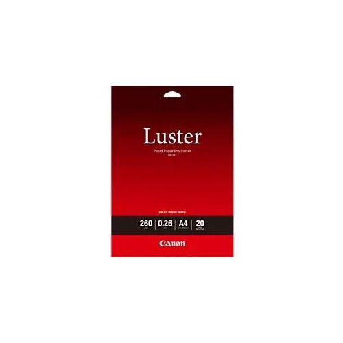 4960999843995 - Fotopapier LU-101 Pro Luster 6211B006 A4 für Inkjet 260g weiß hochglänzend einseitig bedruckbar 4960999843995 20 Blatt 4960999843995 - Fotopapier LU-101 Pro Luster 6211B006 A4 für Inkjet 260g weiß hochglänzend einseitig bedruckbar 4960999843995 20 Blatt