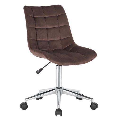 4251756453374 - Bürostuhl Medford Samt I Drehstuhl Für Home-Office I Schreibtischstuhl Höhenverstellbar Mit Drehfunktion Metallgestell Und Rollen 4251756453374 - Bürostuhl Medford Samt I Drehstuhl Für Home-Office I Schreibtischstuhl Höhenverstellbar Mit Drehfunktion Metallgestell Und Rollen