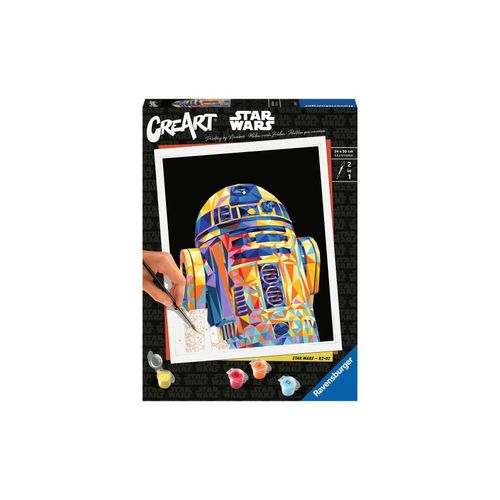 4005556237302 - Malen nach Zahlen RAVENSBURGER CreArt Star Wars - R2-D2 bunt Malvorlagen KinderB24cm H30cm Made in Europe B24cm H30cm 4005556237302 - Malen nach Zahlen RAVENSBURGER CreArt Star Wars - R2-D2 bunt Malvorlagen KinderB24cm H30cm Made in Europe B24cm H30cm