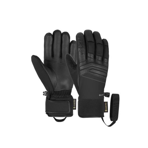4060485432648 - Skihandschuhe REUSCH Jupiter GORE-TEX Damen Gr 105 schwarz 45% Polyester 25% Ziegenleder 25% Polyamid 5% Elasthan mehrfarbig Klassisch Handschuhe mit wasserdichter Membran