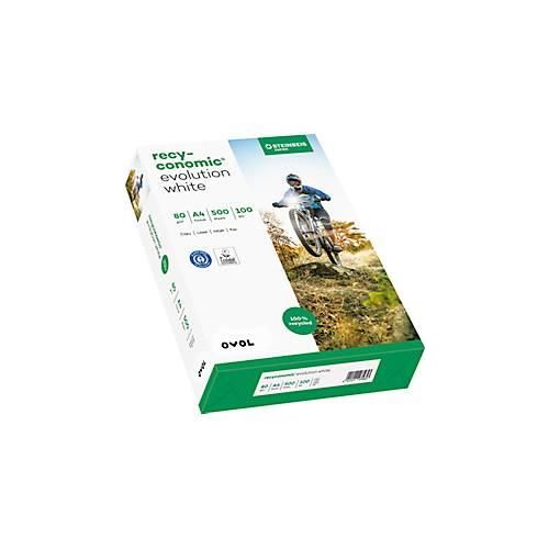 4011211075660 - Recyclingpapier Inapa Recyconomic Evolution White DIN A4 80 g m² naturweiß 4011211075660 - Recyclingpapier Inapa Recyconomic Evolution White DIN A4 80 g m² naturweiß