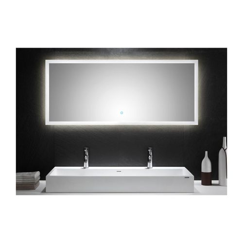 4251461500196 - POSSEIK Spiegel mit Beleuchtung weiß 1400 x 32 x 650 cm