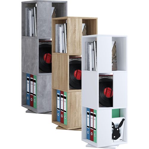 4051814403941 - Aktenregal Holzregal stehend Bücherregal drehbar Maße ca H 109 x B 34 x T 34 cm Elegantes Regal Büroregal ¿ Stifta XL Gr 34 braun (sonoma eiche) B34cm H109cm T34cm Holzwerkstoff Holz Spanplatte Regale 4051814403941 - Aktenregal Holzregal stehend Bücherregal drehbar Maße ca H 109 x B 34 x T 34 cm Elegantes Regal Büroregal ¿ Stifta XL Gr 34 braun (sonoma eiche) B34cm H109cm T34cm Holzwerkstoff Holz Spanplatte Regale