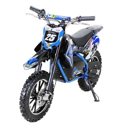 4056551046192 - Kinder-Crossbike Gepard Elektro-Kindermotorrad 500 Watt bis 25 km h verstärkte Gabel ab 5 J (Blau) 4056551046192 - Kinder-Crossbike Gepard Elektro-Kindermotorrad 500 Watt bis 25 km h verstärkte Gabel ab 5 J (Blau)