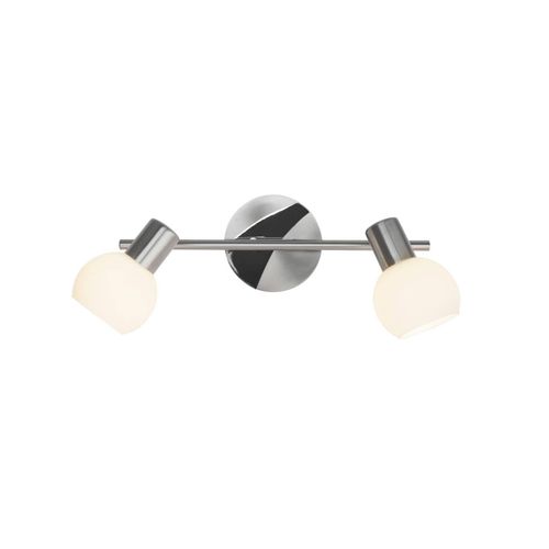 4004353164361 - Lampe Tiara Spotrohr 2flg eisen weiß 2x D45 E14 40W geeignet für Tropfenlampen (nicht enthalten) Köpfe schwenkbar - weiß - Brilliant 4004353164361 - Lampe Tiara Spotrohr 2flg eisen weiß 2x D45 E14 40W geeignet für Tropfenlampen (nicht enthalten) Köpfe schwenkbar - weiß - Brilliant
