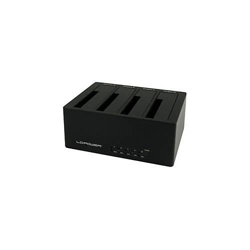 4260070126635 - LC Power LC-DOCK-U3-4B - HDD-Dockingstation mit Netzanzeige Ein Aus-Schalter Klon-Funktion Schächte 4 - 25 35 gemeinsam genutzt (64 cm 89 cm gemeinsam genutzt) - SATA - 5 Gbit s - eSATA USB 30 4260070126635 - LC Power LC-DOCK-U3-4B - HDD-Dockingstation mit Netzanzeige Ein Aus-Schalter Klon-Funktion Schächte 4 - 25 35 gemeinsam genutzt (64 cm 89 cm gemeinsam genutzt) - SATA - 5 Gbit s - eSATA USB 30