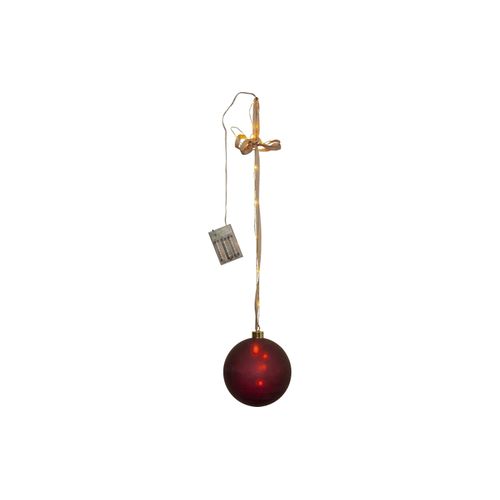 7391482062369 - Led Glaskugel Bliss in Rot 025W 150mm - red - Star Trading