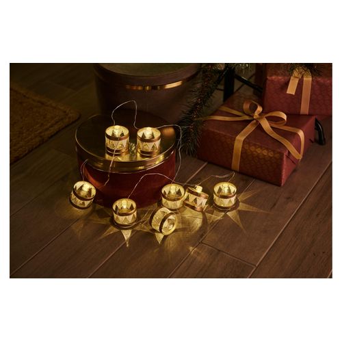 5707310564103 - LED-Lichterkette »LED-Lichterkette Elly Trommel Gold« 8 St-flammig 5707310564103 - LED-Lichterkette »LED-Lichterkette Elly Trommel Gold« 8 St-flammig