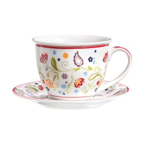 4262418976230 - Milchkaffee Tasse mit Untertasse Shanti 350 ml 4262418976230 - Milchkaffee Tasse mit Untertasse Shanti 350 ml
