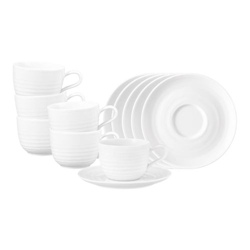 4262487295874 - Kaffeetassen mit Untertassen Terra 260 ml 6er Set