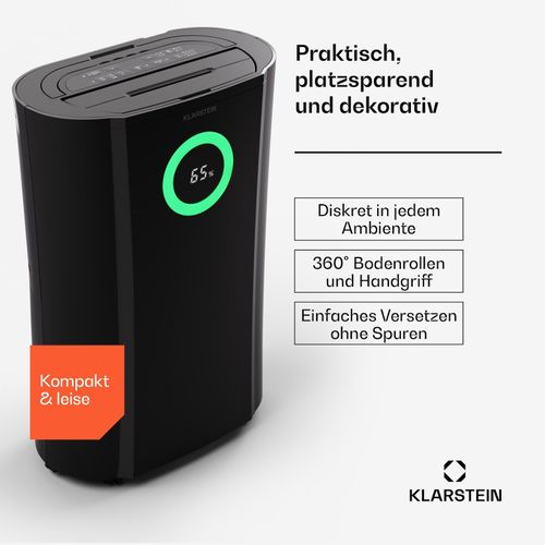 4060656523120 - Luftentfeuchter Elektrisch bis 20m2 Smart Luftentfeuchter für Wohnung Bad & Keller Luft-Entfeuchter Leise Elektrischer Dehumidifier mit wlan IoT