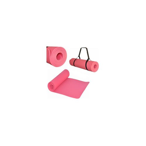 4251639210421 - Dazikemo XXL Komfort Yogamatte PINK – Hautfreundlich gelenkschonend Premium-Qualität